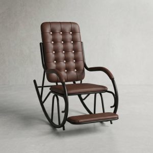 Rocking Chair MS – Coffee Colour