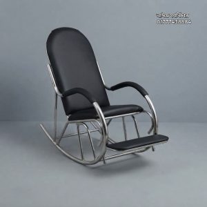 Rocking Chair SS – Plain Black Colour