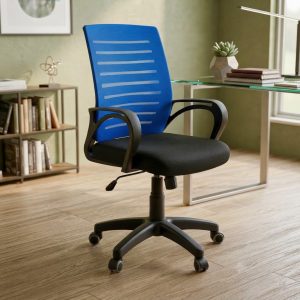 China 9k Mesh Chair - Blue Colour
